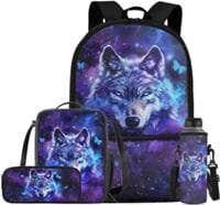 Elementary Backpack w/ lunchbox & waterbottle